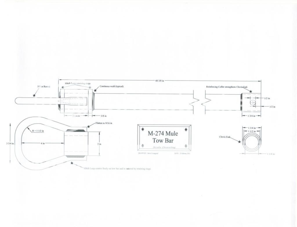 Tow Bar Dimensions and Proper Use G503 Military Vehicle Message Forums